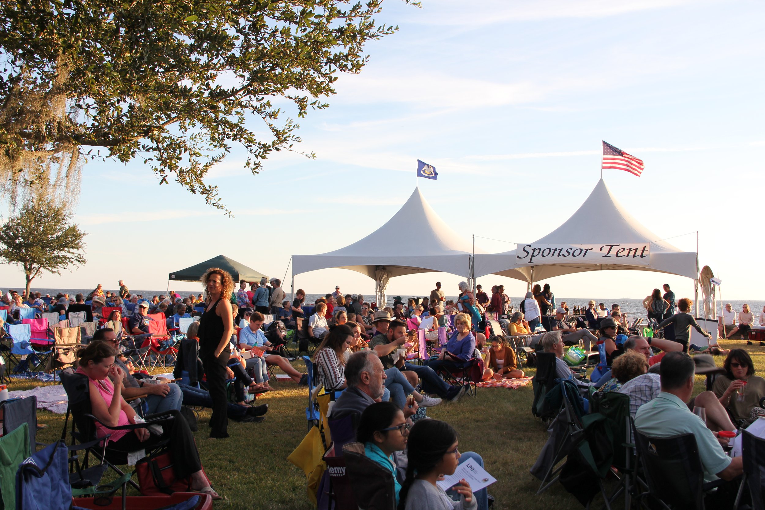 Sunset Symphony at the Mandeville Lakefront — Louisiana